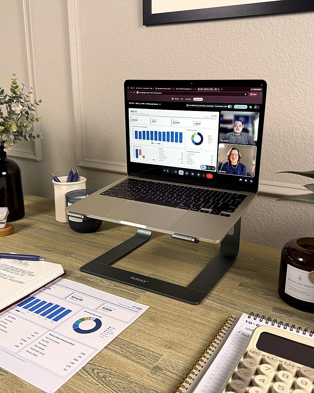 The Wolfepack Advantage team at work